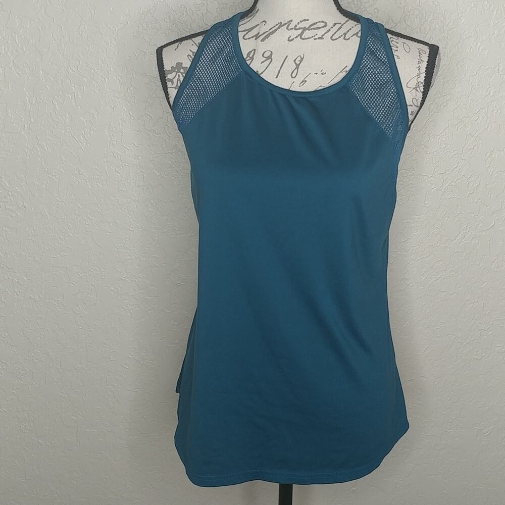 Tank Top With Mesh Panels Size S